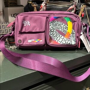 NWT Lululemon athletica Purple Crossbody Bag